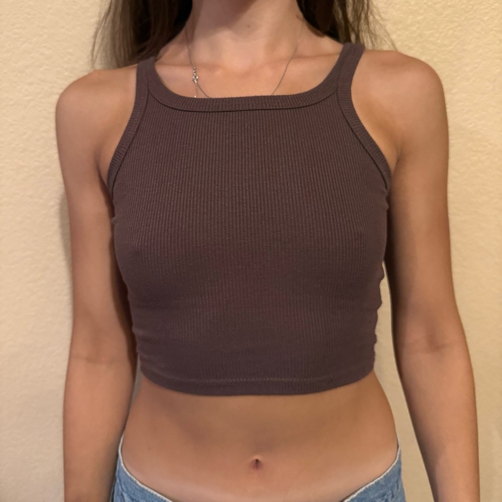 princess polly brown tank top